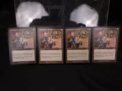 4 x Quicksilver Amulet - Urza's Legacy - Moderate Play - MTG - Image 1