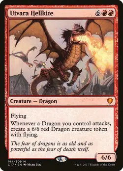 Utvara Hellkite Commander 2017 Regular Lightly Played - Image 1