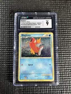 2023 Pokemon TCG Classic Collection Holo Magikarp #006 CGC 9 - Image 1