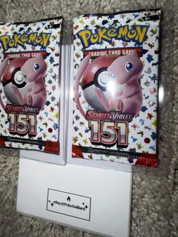 🔥 2 Sealed Pokemon 151 Booster Packs LOT - SV: Scarlet & Violet 151 English - Image 2
