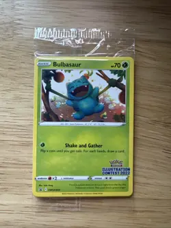 2022 Pokemon Illustration Contest SEALED ENGLISH Promos SWSH303 SWSH304 SWSH305 - Image 1