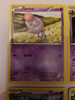 4x Pokemon TCG Card XY Trainer Kit Noivern 2014 SPOINK GOURGEIST ARBOK EKANS NM - Image 2