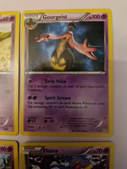 4x Pokemon TCG Card XY Trainer Kit Noivern 2014 SPOINK GOURGEIST ARBOK EKANS NM - Image 3