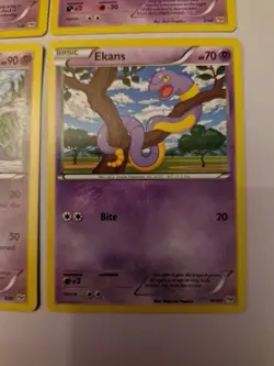 4x Pokemon TCG Card XY Trainer Kit Noivern 2014 SPOINK GOURGEIST ARBOK EKANS NM - Image 5