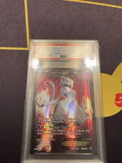 2015 Pokemon Breakthrough Mewtwo EX (158 Full Art) 158/162 PSA 9 Mint - Image 2