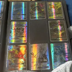 Pokemon TCG Hidden Fates 7-Card GX Holo Lot Golisopod Flareon Greninja - Image 1
