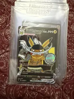 25x Pikachu VCOS Cosplay CUSTOM Fan Art Holo Cards Lot/NOT Official Pokemon TCG - Image 2