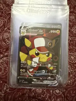 25x Pikachu VCOS Cosplay CUSTOM Fan Art Holo Cards Lot/NOT Official Pokemon TCG - Image 3