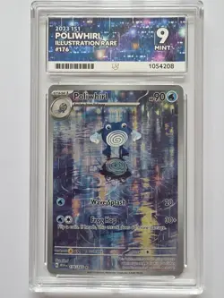 Poliwhirl Pokemon TCG Scarlet & Violet Card 151 176/165 Ace 9 Mint - Image 1