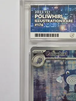 Poliwhirl Pokemon TCG Scarlet & Violet Card 151 176/165 Ace 9 Mint - Image 2