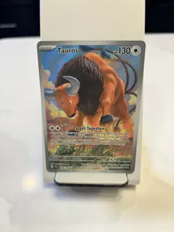 Tauros 96/86 Illustration Rare Pokemon Chaos Rising ME04 NM - Image 1