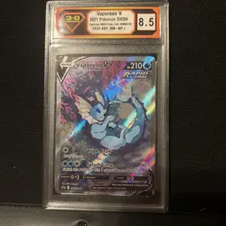 Pokemon Vaporeon V SWSH181 Promo Holo 210 HP Graded 8.5 SWSH Sword & Shield - Image 3