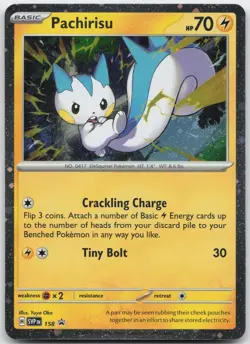 Pachirisu 158 Scarlet & Violet Promo Pokemon - Image 1