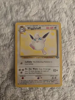Pokemon TCG Wigglytuff Jungle 32/64 Black Star Non Holo - Image 1