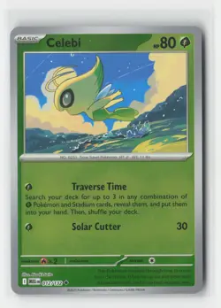 Celebi Reverse Holo ME01: Mega Evolution MEG 012/132 Pokemon TCG - Image 1