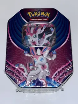 Pokemon 2018 Evolution Celebration Tin Sylveon GX Sealed - Image 1