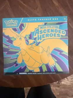 Pokemon TCG Mega Evolution—Ascended Heroes Elite Trainer Box Promo 40 Cards - Image 1
