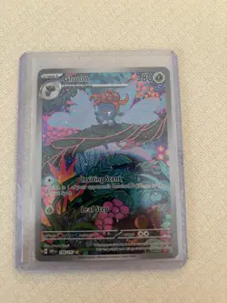 Pokemon Gloom Card 198/197 SV03 Obsidian Flames Holo Rare TCG Illustration - Image 1