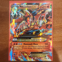 The Pokemon Company M Blaziken EX Full Art Promo Holo XY86 English 210 HP - Image 1