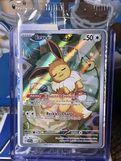Pokemon Prismatic Evolutions ETB Promo Eevee SVP 173 *SEALED* *MINT* - Image 1