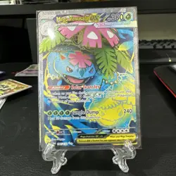 Pokemon Mega Evolution Mega Venusaur ex Full Art #155 Near Mint-English - Image 1