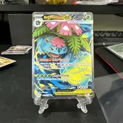 Pokemon Mega Evolution Mega Venusaur ex Full Art #155 Near Mint-English - Image 3