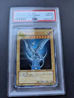 Yu-Gi-Oh PSA 10 GEM MINT YAP1-JP001 BLUE-EYES WHITE DRAGON Ultra Rare Japanese - Image 1
