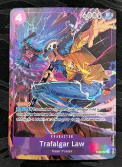 Trafalgar Law (Illustration Box Vol.6) P-093 One Piece Promotion Cards Foil - Image 1
