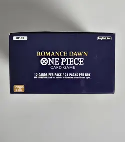 One Piece Romance Dawn OP-01 Blue Bottom EMPTY box - Image 5