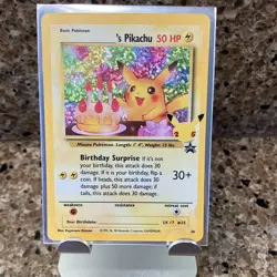 Pokemon TCG ______'s Pikachu Wotc Promo #25 Holo English HP50 CELEBRATIONS - Image 1