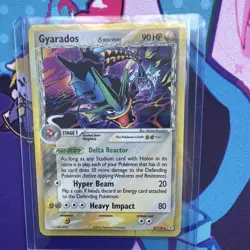 Gyarados (Delta Species) 8/110 Holon Phantoms Holo Rare 90 HP EN 2006 (DMG) - Image 1