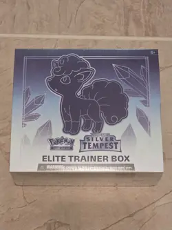 NEW Pokemon Sword & Shield Silver Tempest ETB Elite Trainer Box Sealed - Image 1