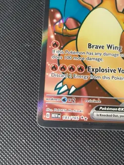 Pokemon TCG Charizard ex 183/165 - Ultra Rare Holo - Scarlet & Violet 151 - NM - Image 5