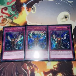 Yu-Gi-Oh Infinite Impermanence RA01-EN075 Secret Rare 1st Edition Playset (3x) - Image 1