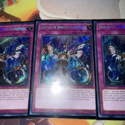 Yu-Gi-Oh Infinite Impermanence RA01-EN075 Secret Rare 1st Edition Playset (3x) - Image 3