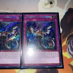 Yu-Gi-Oh Infinite Impermanence RA01-EN075 Secret Rare 1st Edition Playset (3x) - Image 4