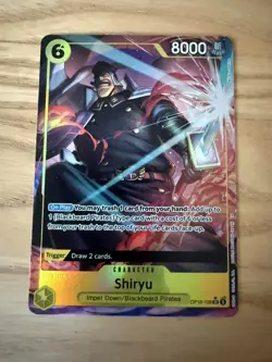 One Piece TCG Shiryu OP16-108 Alternate Art - Image 1