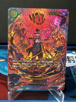 One Piece TCG Sabo PRB02-014 SP Alt Art Special Rare Egghead Crisis Japanese LP - Image 2