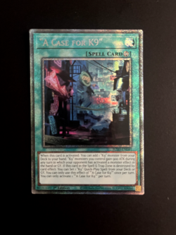 YUGIOH A CASE FOR K9 STARLIGHT RARE JUSH-EN040 1ST EDITION NM/M - Image 1