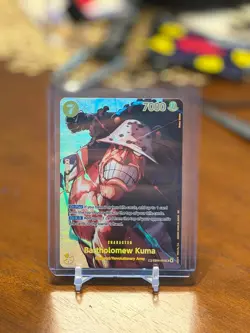 Bartholomew Kuma SP EB04-054 R One Piece Card English OP16 THE TIME OF BATTLE - Image 1