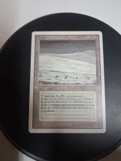 Tundra Magic Card Revised Dual Land MTG LP 100% Authentic - Image 2