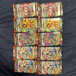 Pokemon TCG Chaos Rising Booster Pack Lot 10 Packs (11 Cards Each) WOTC 2006 - Image 1
