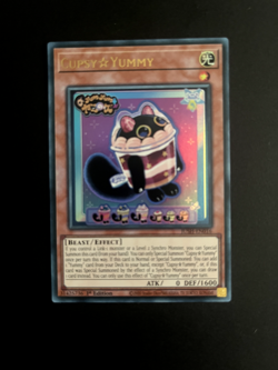 YUGIOH CUPSY YUMMY ULTRA RARE JUSH-EN016 1ST EDITION NM/M - Image 1