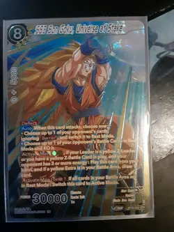 Dragon Ball Super Card Game SS3 Son Goku, Universe at Stake Power Absorbed... - Image 1