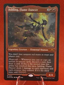 Ashling, Flame Dancer (Foil Etched) (Foil) 481 MTG NM - Modern Horizons 3 - Image 1
