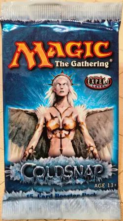 NEW SEALED Magic The Gathering Coldsnap Factory Sealed Booster Pack - Image 1