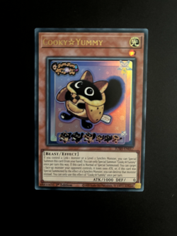 YUGIOH COOKY YUMMY ULTRA RARE JUSH-EN017 1ST EDITION NM/M - Image 1