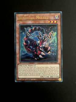 YUGIOH DRACOTAIL MULULU ULTRA RARE JUSH-EN005 1ST EDITION NM/M - Image 1