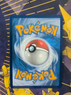 Abra 063/165 Cosmos Holo Promo Alakazam EX Holo Pokemon 151 Card - Image 2