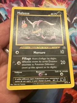Carte Pokemon Wizards Neo Discovery Malosse 39/75 Francais Vf Fr - Image 4
